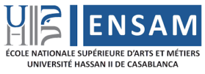 Logo de l'école ENSAM à Casablanca Maroc